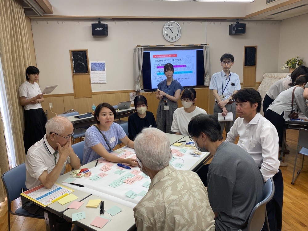 郊外住宅地における地域再生・マネジメント方法の検討風景