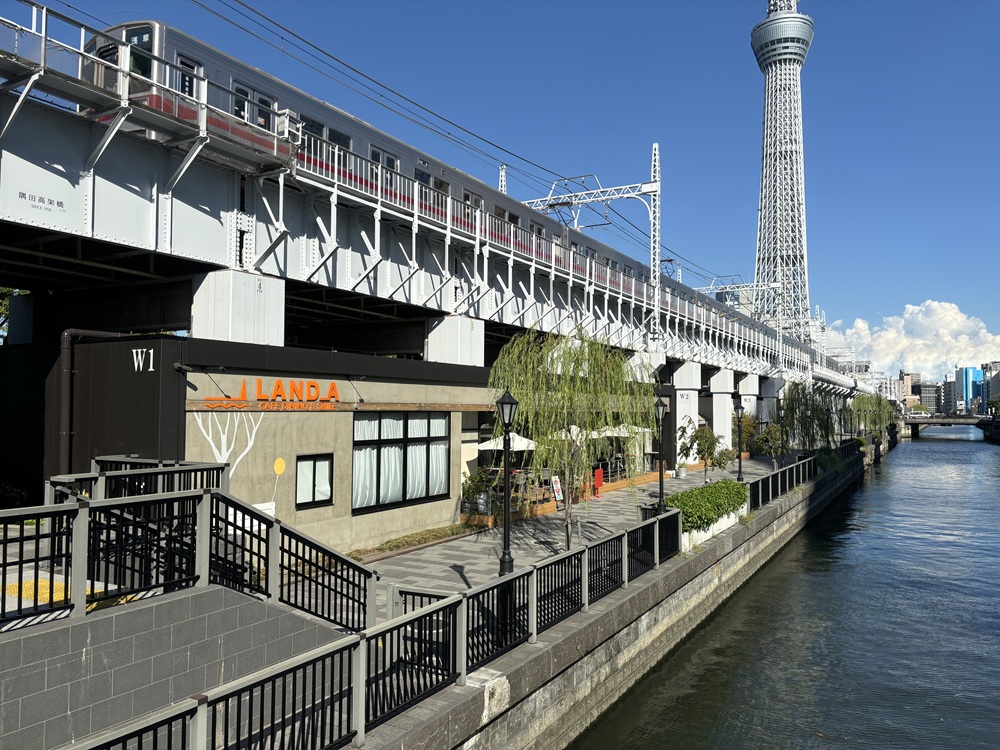 官民連携による河川空間の改修・活用風景（東京）