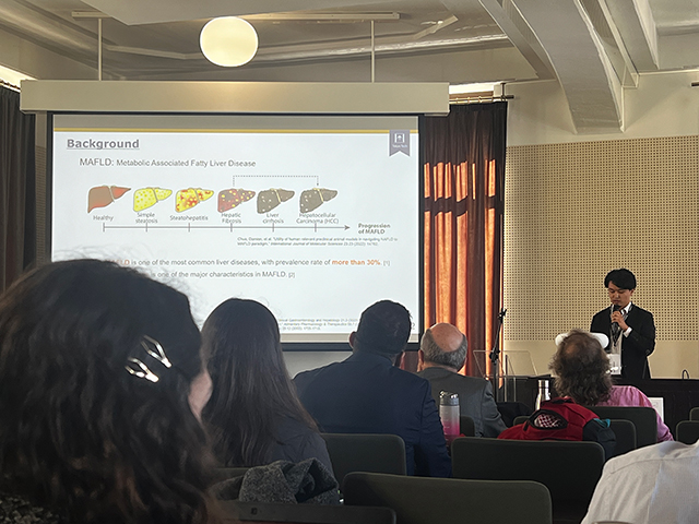 学生さんの発表の様子