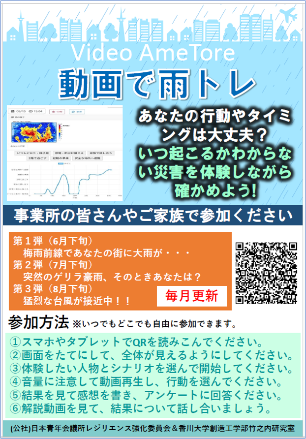 雨トレの案内事例