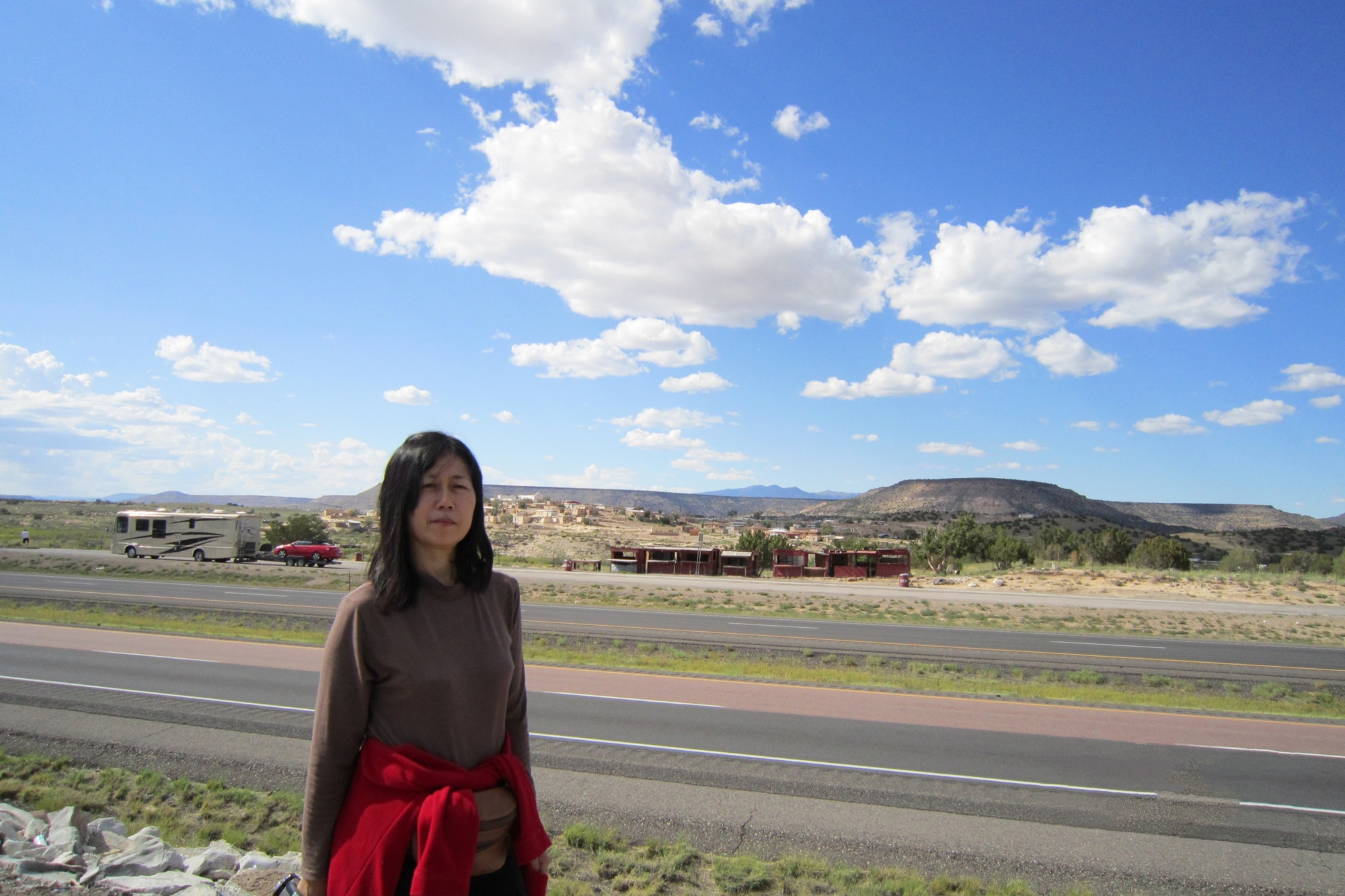 アメリカ先住民作家レズリー・マーモン・シルコウの故郷、ニューメキシコ州ラグナ・プエブロを訪ねて