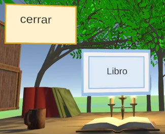 VR空間内でのスペイン語学習支援システム